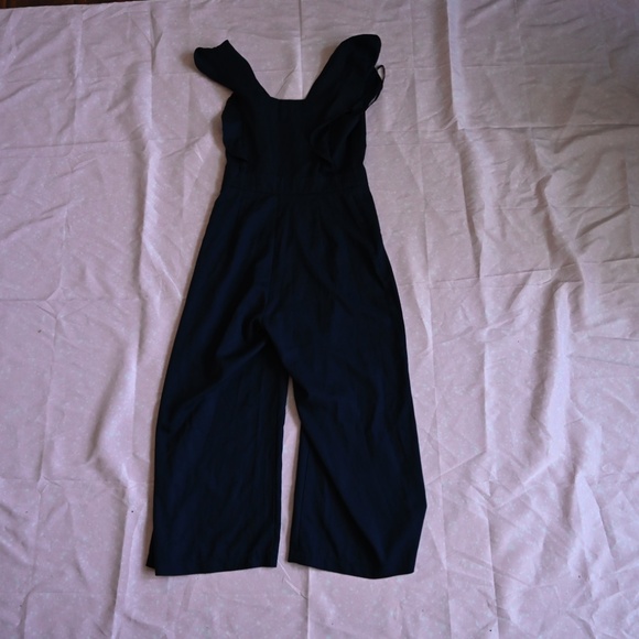 Navy Embroidered Jumpsuit – Size S - Picture 5 of 6